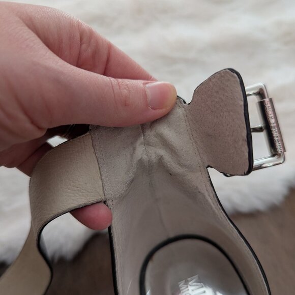 Michael Kors Black Leather Heels - Picture 16 of 16